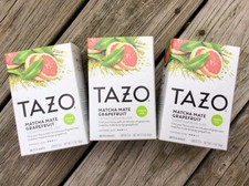 (3) Tazo Matcha Mate Grapefruit Green Tea - 20 Bags Each ...