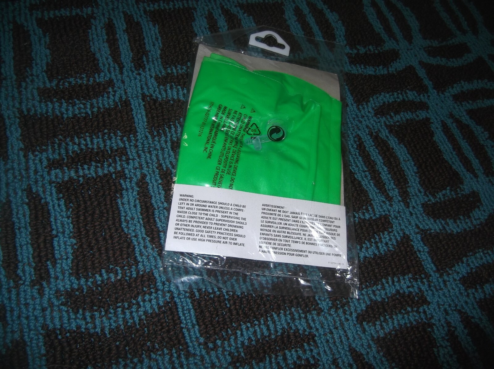 Splash N Swim Arm Bands Green