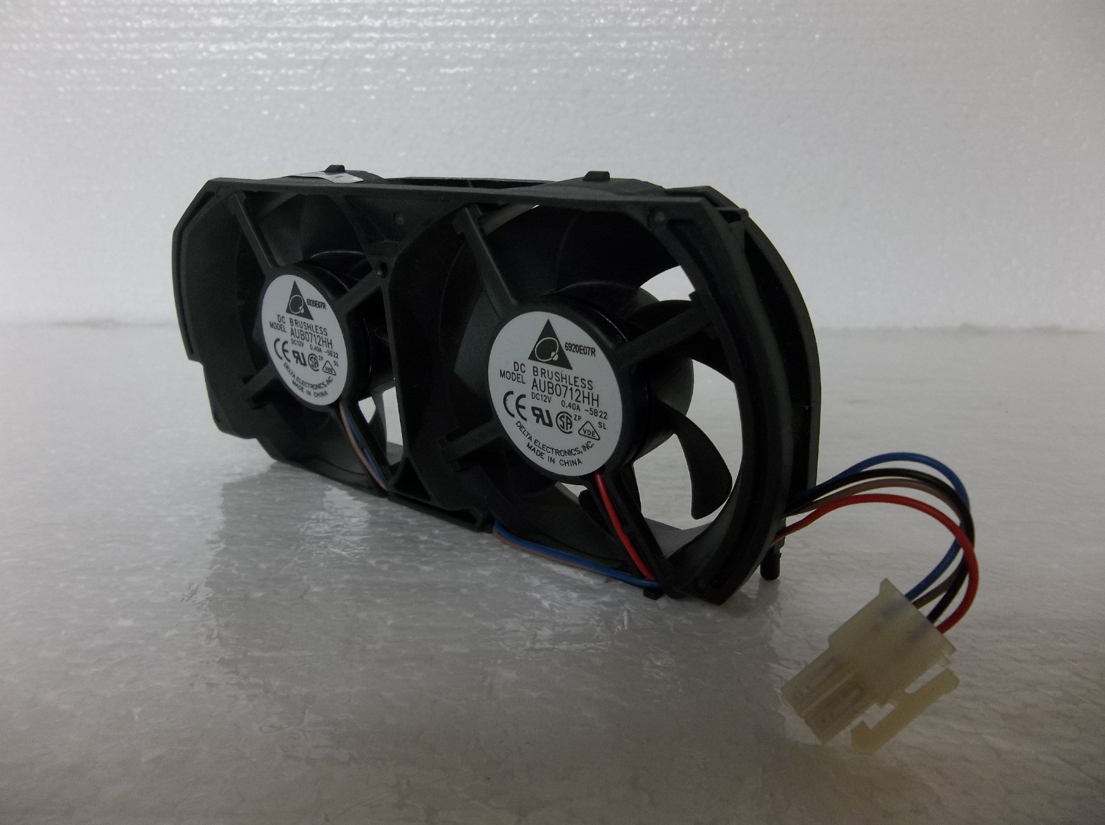 Microsoft Xbox 360 Internal Dual Cooling Fan 4 Pin X801127-001 Tested & Works