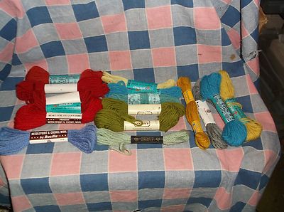 ksm. Tapestry Wools Full & Partial  Gunnar-P, Anchor, Bucilla, DMC, Paragon