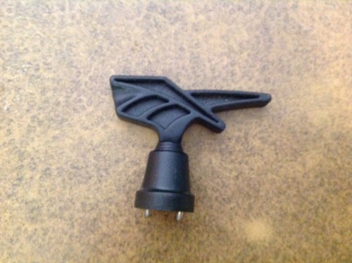 Vintage Reebok Black Plastic Golf Shoe Cleats Wrench Spike Removal  Tool