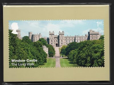 GB 2017 Winsor Castles Phq Briefmarke Karten Postfrisch