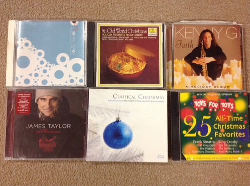 Mixed Lot Of 45+ Christmas / Holiday / Seasonal Music CD's;,
