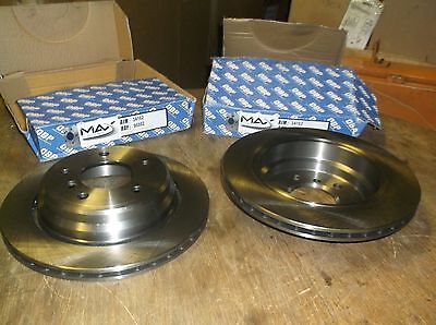 NEW Quality Brake Products 34162 96802 34162 18mm Brake Rotor Pair