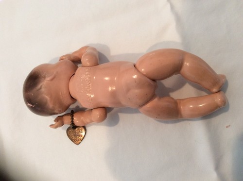 Effanbee Baby Tinyette With Clothes 1934 7” With Charms