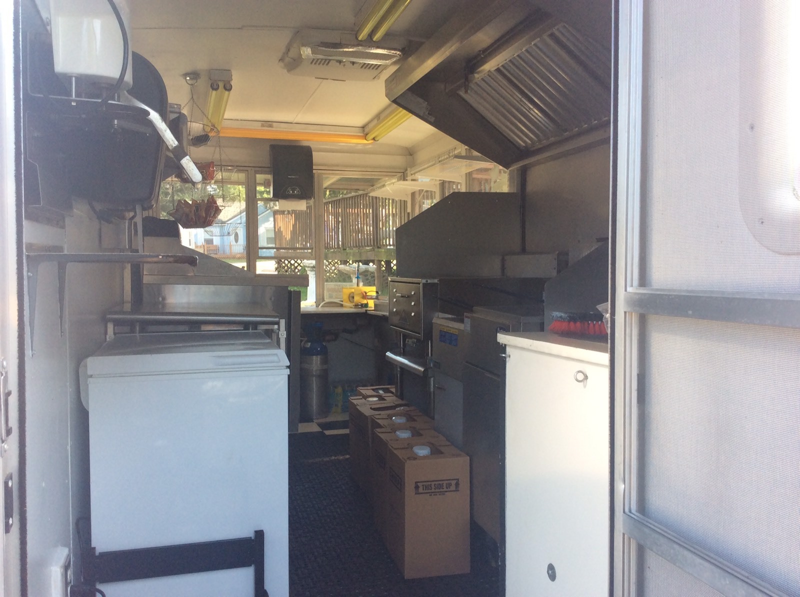 Concession Trailer And  stock truck