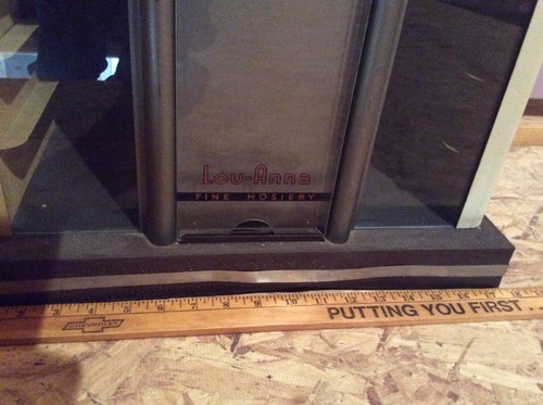 Vintage Louisiana Hosiery  Advertising  Art Deco Display Case Shreveport, La.