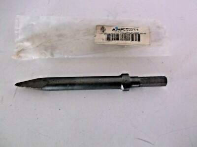 AJAX TOOL WORKS Moil Point Chisel, .580 In., 9 In., Oval (F48F)