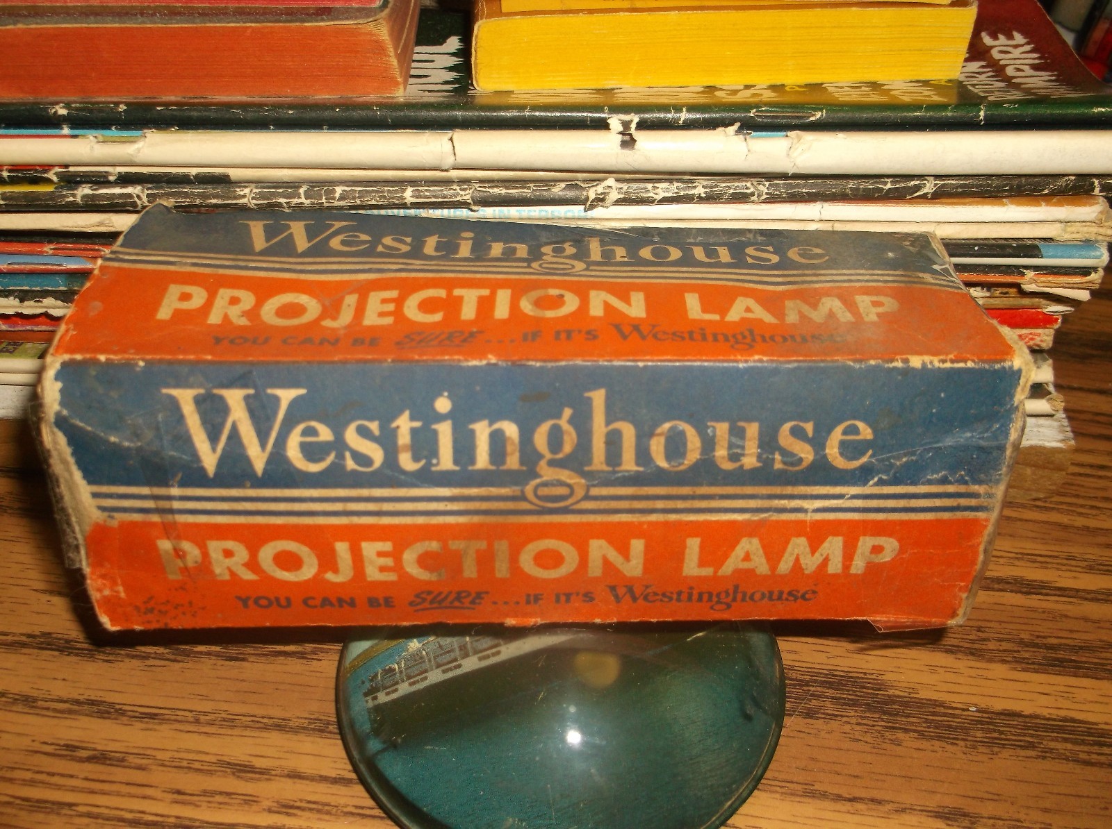 Vintage 1950's Westinghouse Movie Projector Lamp Bulb (Brand-New-Original Pkg.)