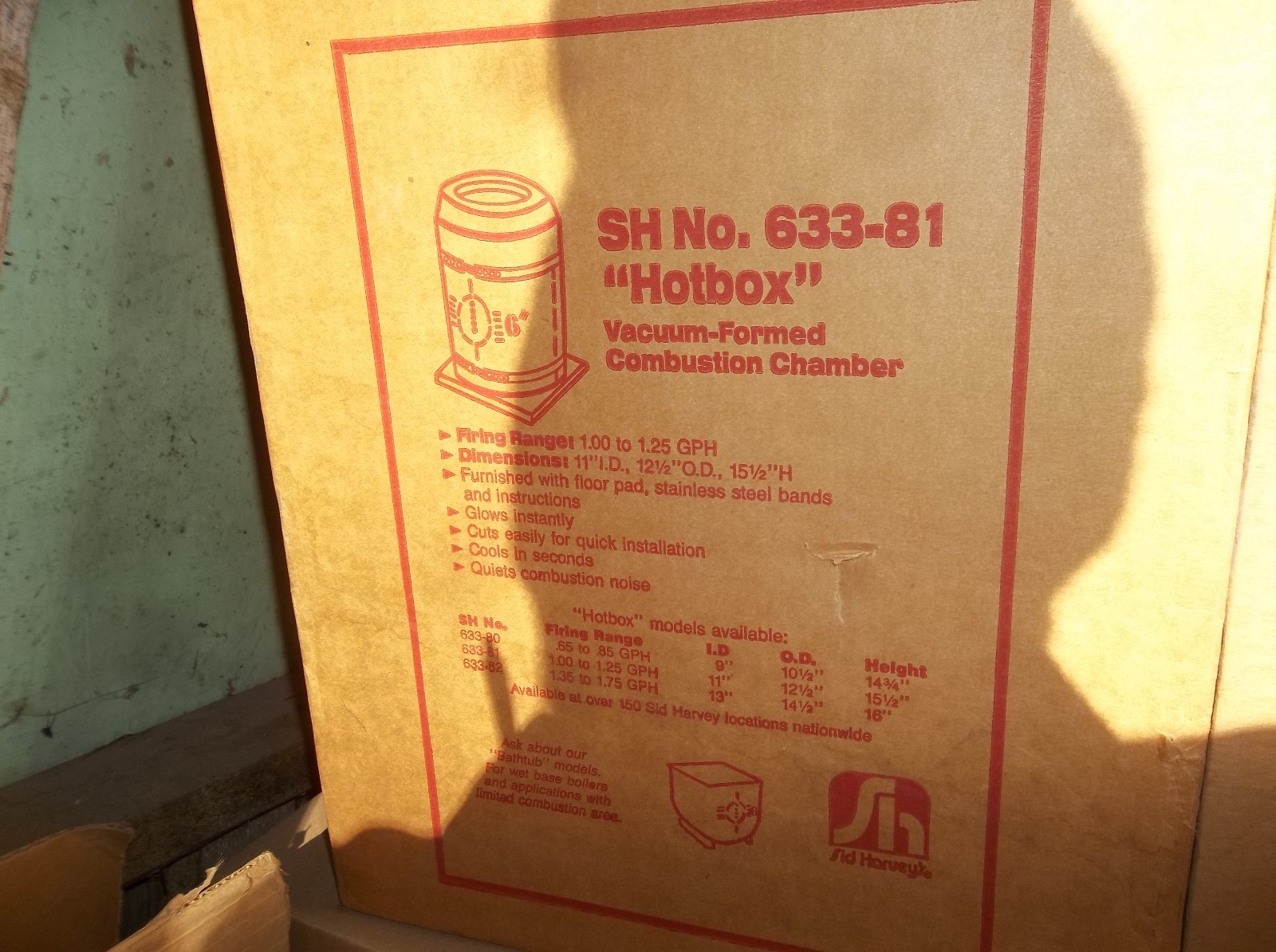 Lynn Replacement Combustion Chamber Instant Glo Time Saver Chamber # 7