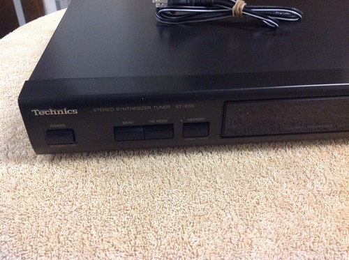 TECHNICS ST-K55  Stereo Synthesizer AM/FM Stereo Tuner Tested Works