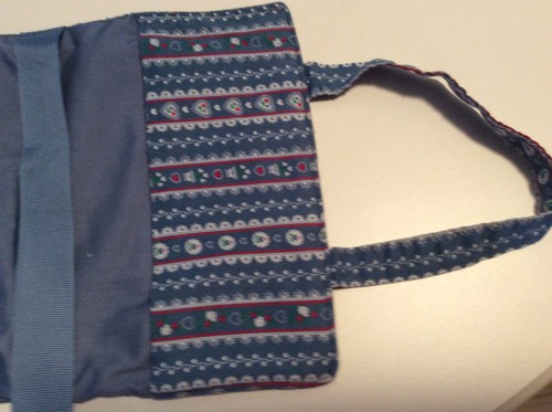 CLOTH BOOK COVER WITH HANDLES