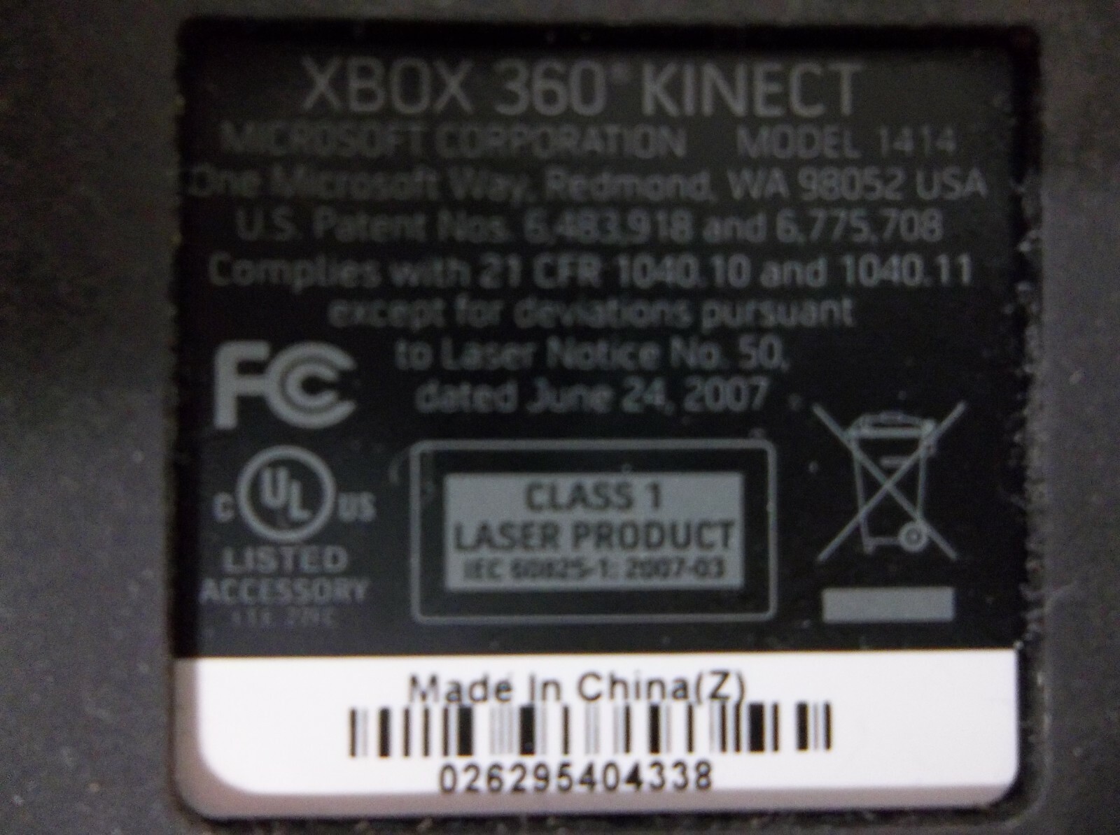 Microsoft Xbox 360 Official Kinect Motion Sensor Bar & 4 Video Game Combo Bundle