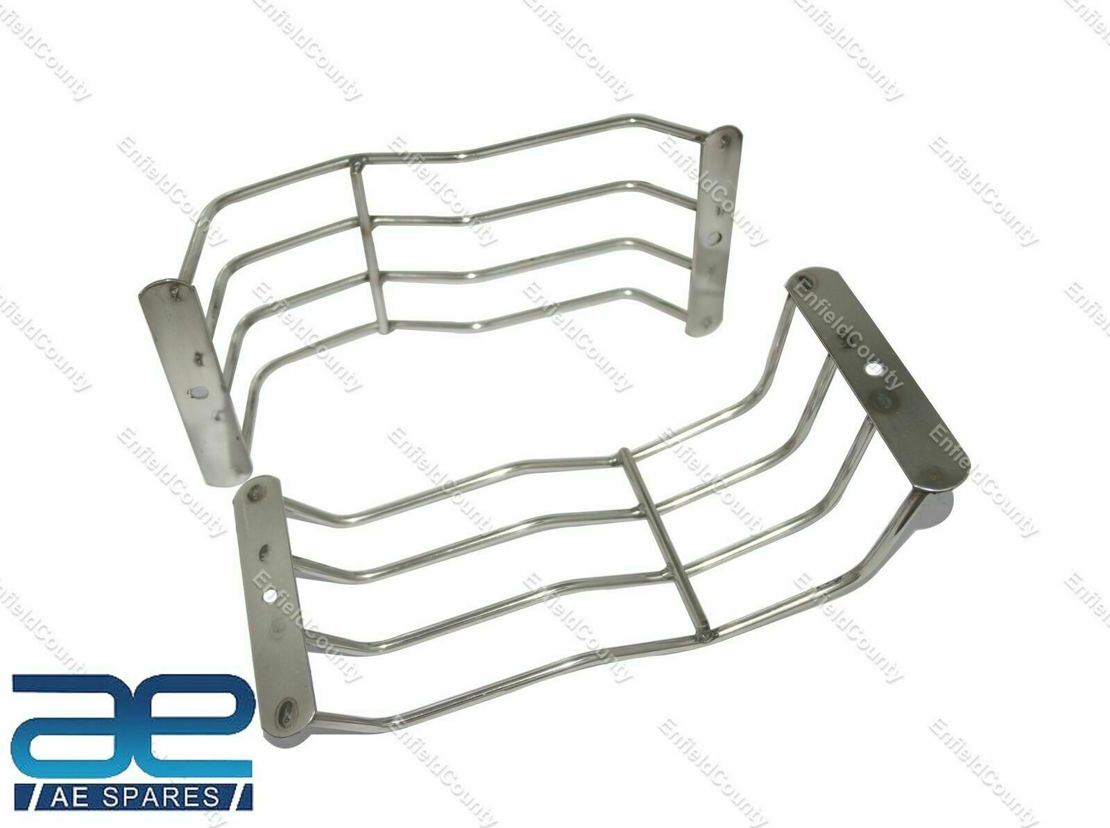 Pair Rear Indicator Turn Light Grill Protector Stone Guard 3 Wheeler Tuk Tuk  
