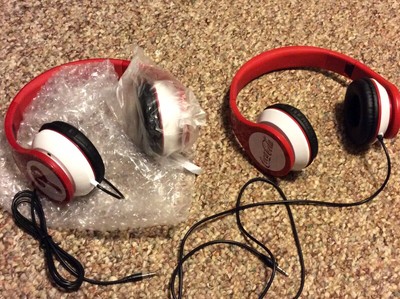 2 PAIRS OF PHILADELPHIA PHILLIES EAR PHONES HEAD SET COCA COLA SGA NEW MINT LOT