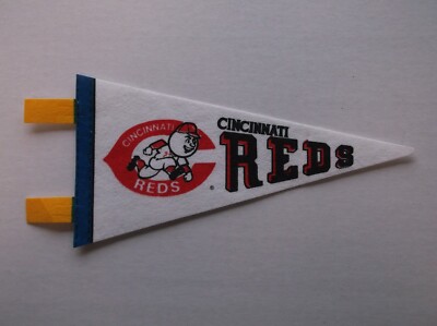 CINCINNATI REDS 3 1/2x7 Mini Felt Pennant