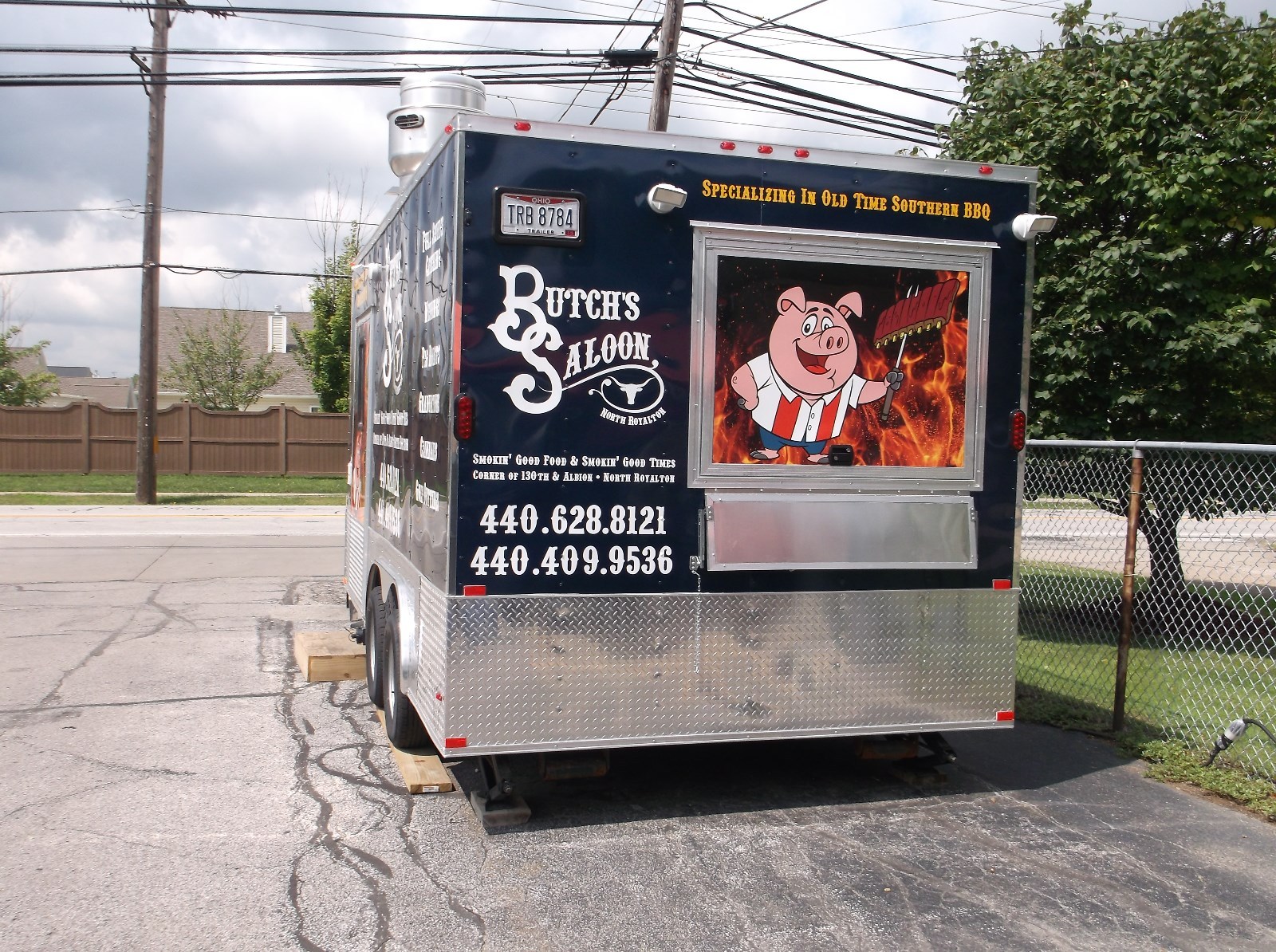 16.5 ft empire v-neck Concession Trailer for sale