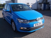2016/16 VW POLO SE 1.2 TSI BLUEMOTION. MOT, SERVICE & 3 MONTHS WARRANTY INCLUDED