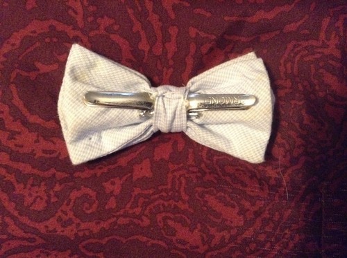 Easter Boys Cloth Clip On Bow Tie Light Blue GUC Cute Ormond Holiday Wedding