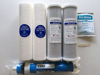 HYDRO-LOGIC STEALTH SMALL BOY 200 COMPLETE FILTER PACK - 50 GPD MEMBRANE