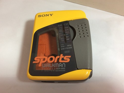 Sony Sports Walkman WM-FS399 Mega Bass AM/FM cassette player
