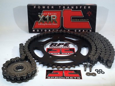 2009-15 Suzuki SFV650 Gladius JT 520 Quick Accel X-Ring Chain and Sprockets Kit