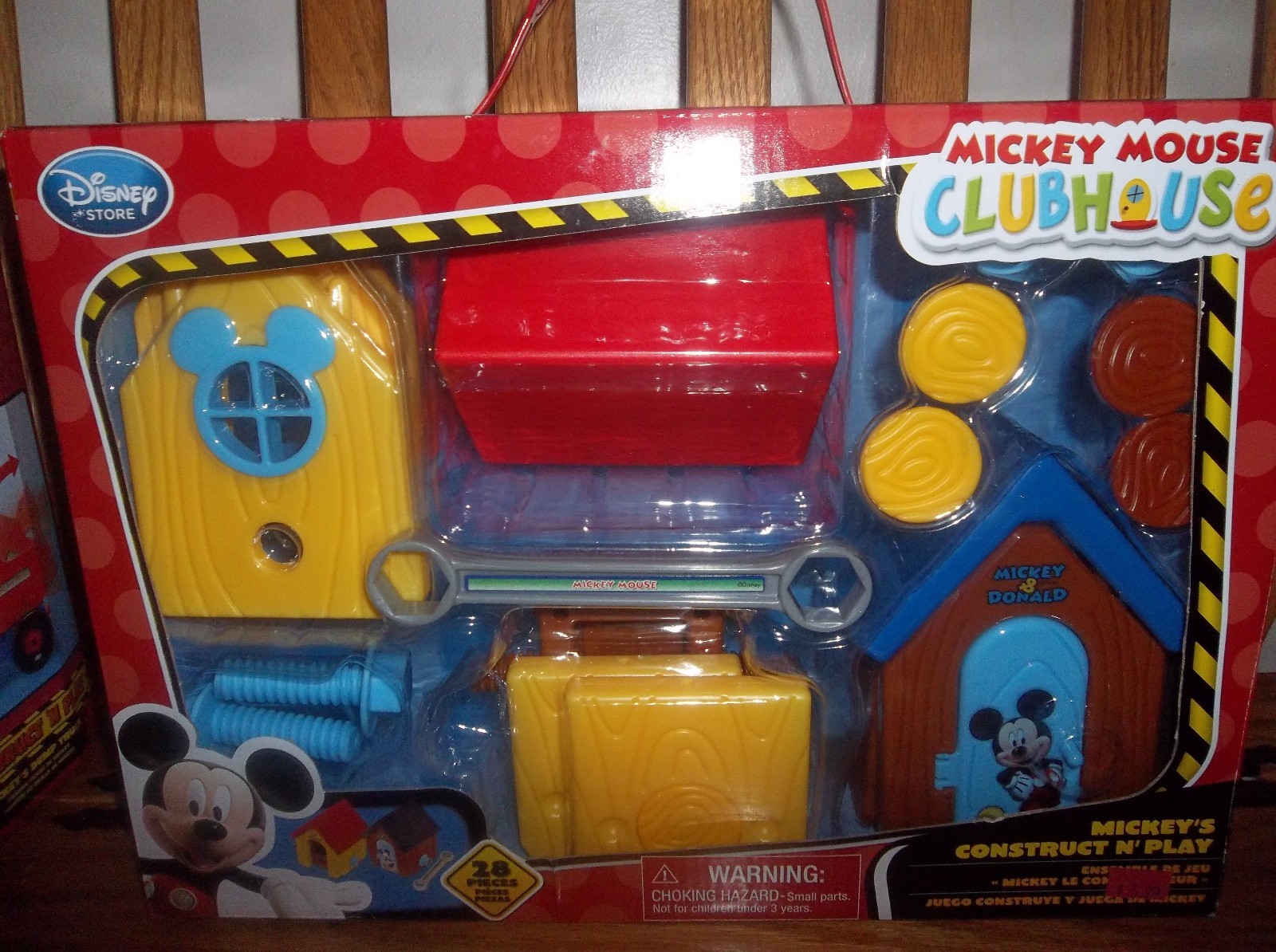 DISNEY STORE MICKEY MOUSE CLUBHOUSE CONSTRUCT N PLAY (NEW) DISNEY STORE MICKEY MOUSE CLUBHOUSE CONSTRUCT N PLAY (NEW)