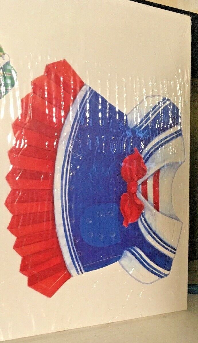 Lot 8 Sewing Cards BUTTERFIELD BEAR Dress and Lace-Up NIP Learn-to-Sew Vintage