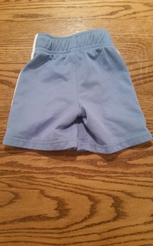 Gymboree toddler boys 12-18 month blue white elastic waist summer shorts