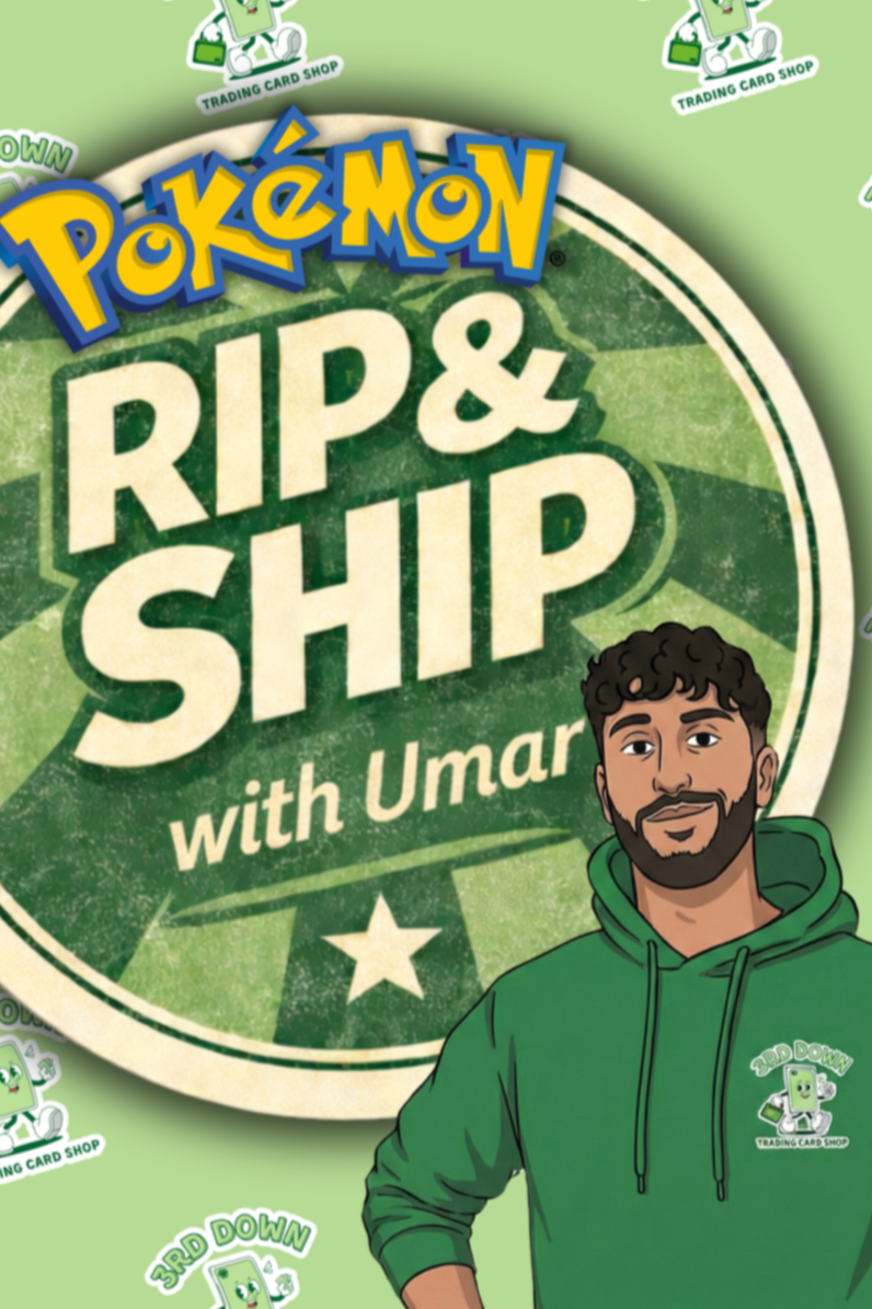 £1 Start Pokemon Rip & Ship with Umar | eBay Live UK