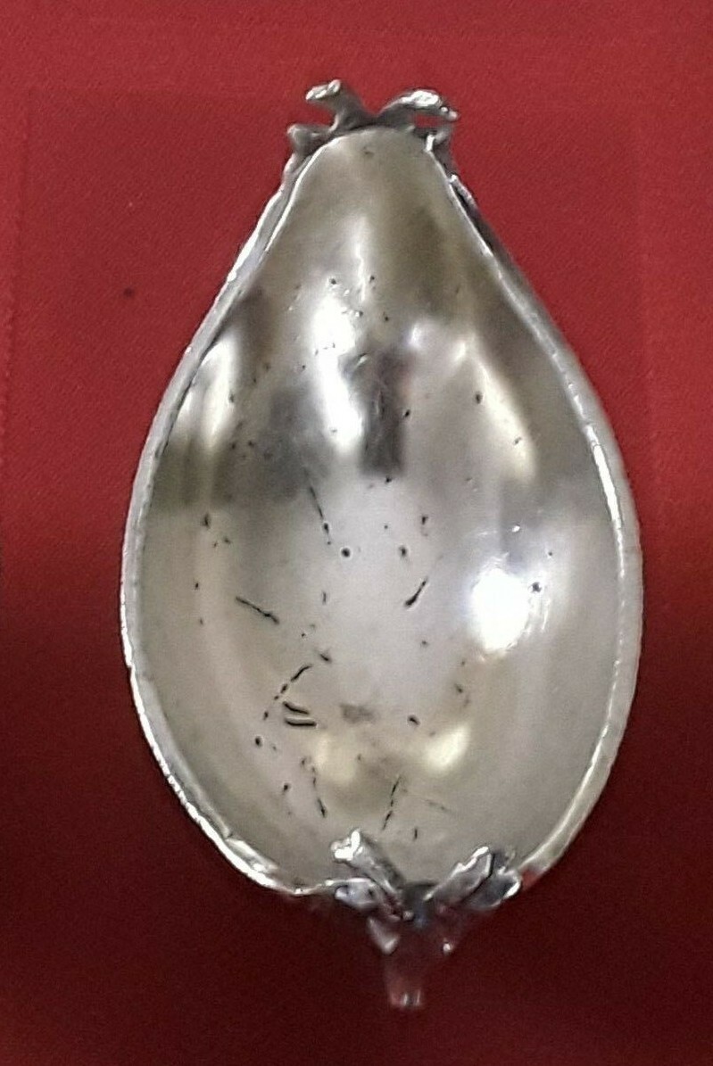 Silver Plate STAG SALT CELLAR Wilcox Silver P Co 1579 = 23rd Anniversary Gift