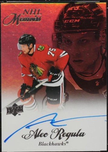 2020-21 Upper Deck Clear Cut - Alec Regula #M-RE