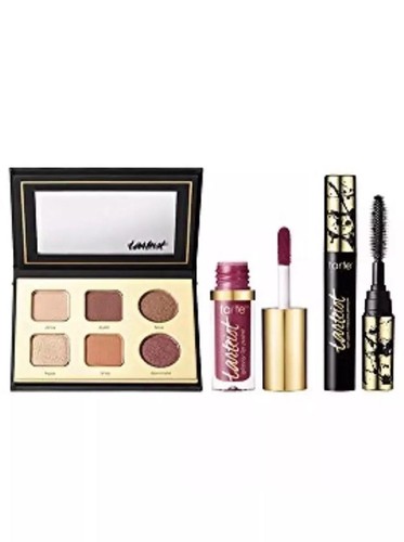 Tarte Deluxe Tarteist Treats Color Collection Eyeshadow Pallet Mascara Lip Paint