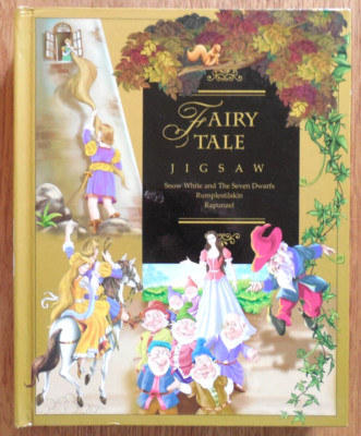 NEW Innovage Fairy Tale Jigsaw Puzzle Book with 3 Tales*6 Puzzles 24 Pieces each