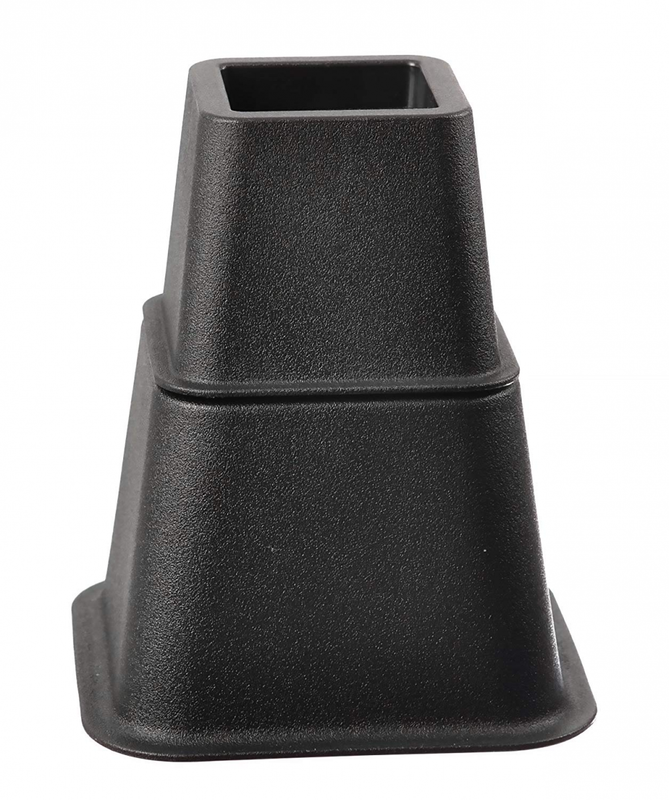Heavy Duty Set of 4 Adjustable Bed Risers or Furniture Riser 8 5 or 3 Inches