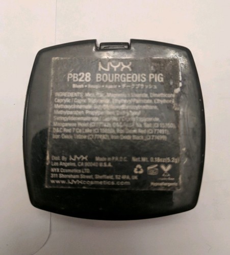 NYX Blush pb28 Bourgeois Pig  Full Size