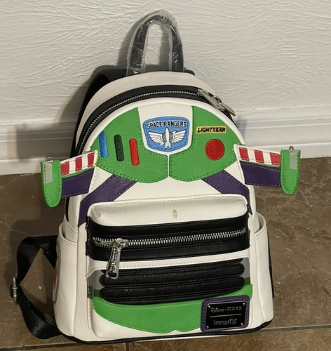 LOUNGEFLY Disney Buzz Lightyear Light Up Wings Mini Backpack LOUNGEFLY Disney Buzz Lightyear Light Up Wings Mini Backpack