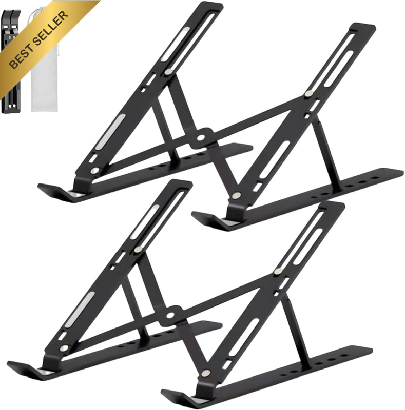 Laptop Stand, Portable Adjustable Tablet Stand, Foldable Aluminum Laptop Holder