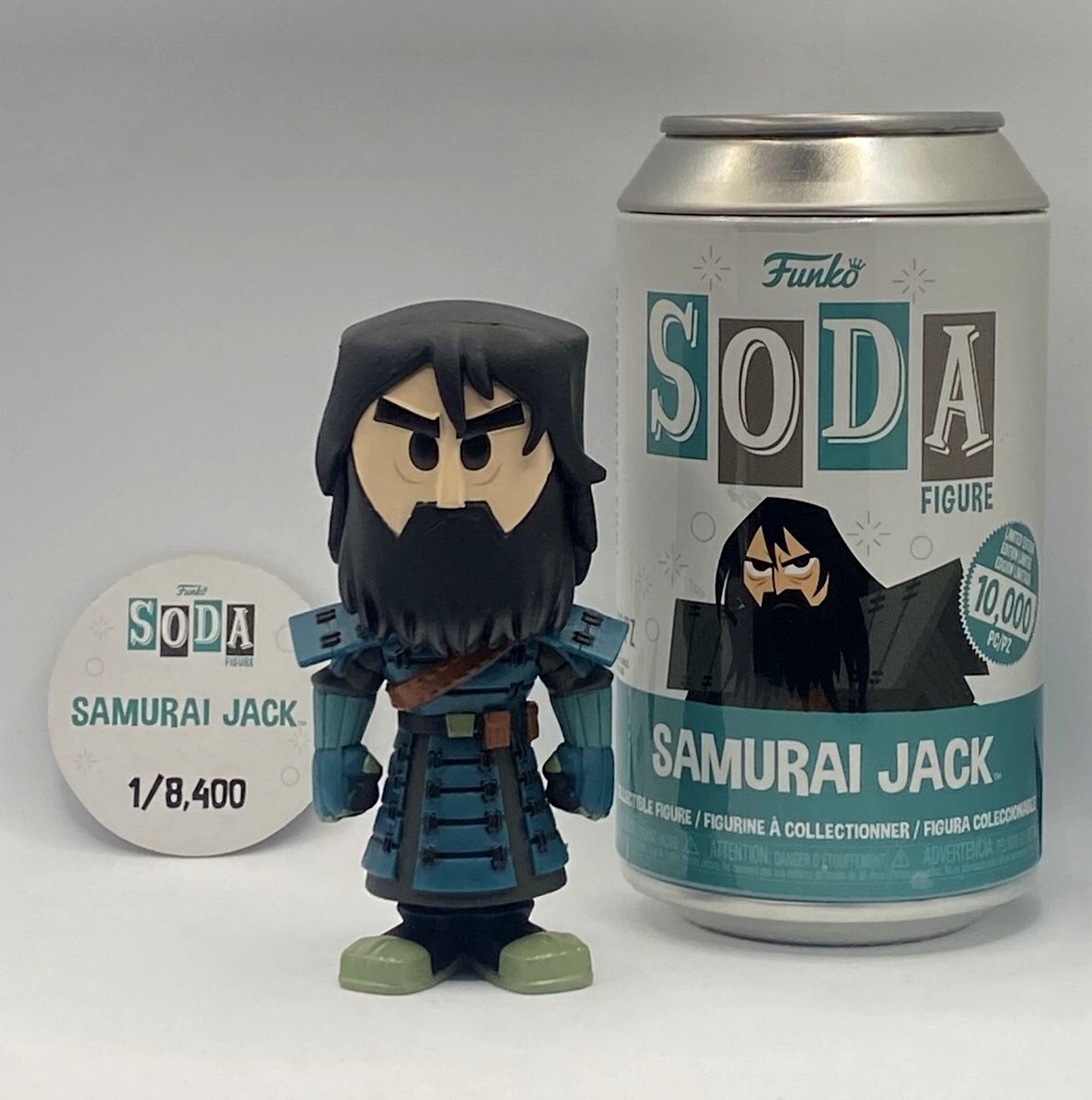 Funko Soda CN Armored Samurai Jack Common Vinyl Figure 1