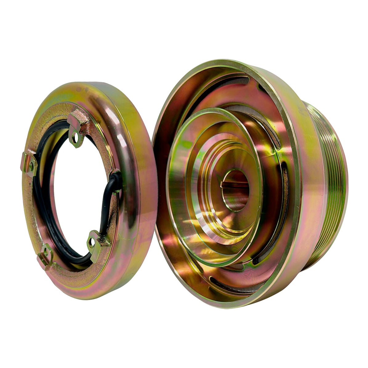 New A/C Compressor Clutch fits BOCK / BITZER - FK40/FK50 - 10 grooves - Picture 2 of 12