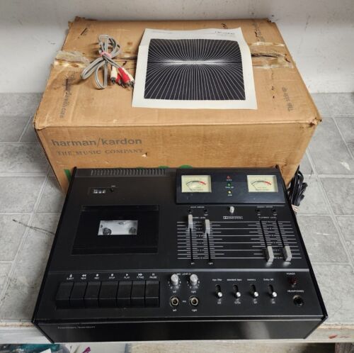 PARTS/REPAIR Harman Kardon HK2000 Professional Tape Cassette Deck Recorder