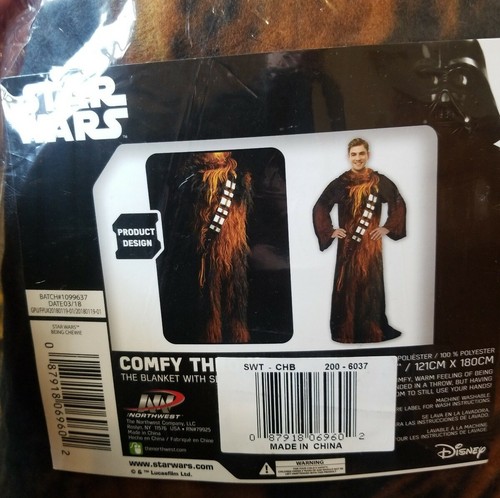chewbacca snuggie