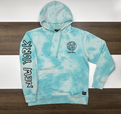 Keith haring best sale tie dye hoodie