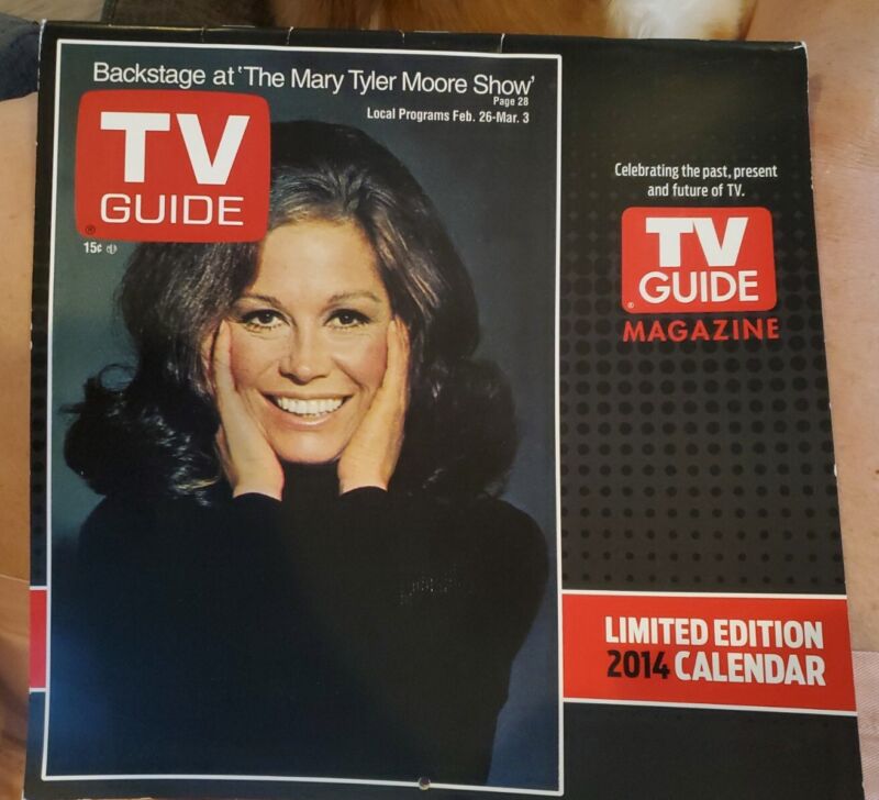 TV Guide Limited Edition 2014 CALENDAR