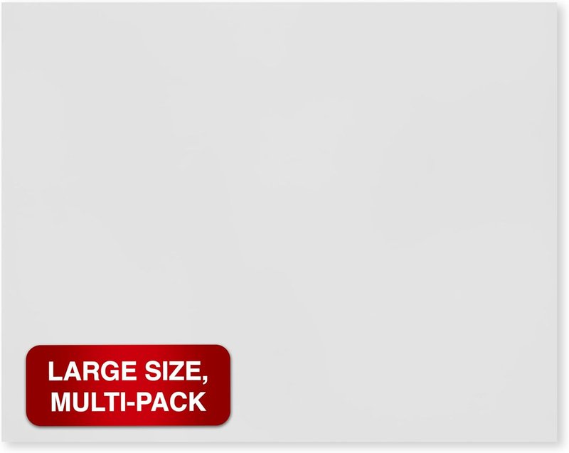 Bristol Board, Smooth 12-Point Coated Paper Craft Board, Versatile Poster Board,