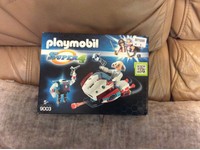 Playmobil 9003 Skyjet mit Dr X /& Roboter NEU OVP