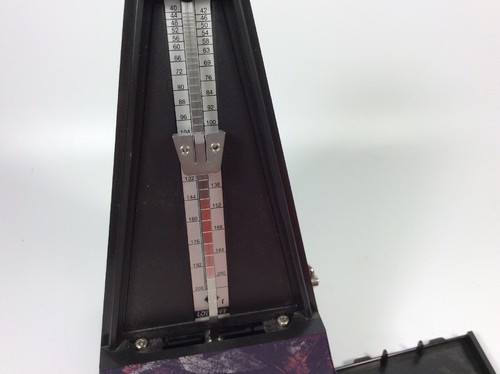 Rare Abstract Vintage Wittner Maelzel Metronome; Made in W. Germany 60-70s