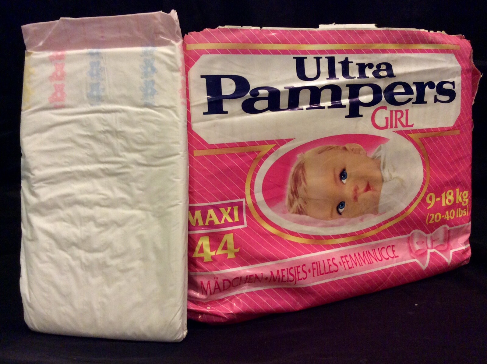 girls in pampers