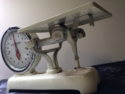 Vintage Detecto Huckster 26-S Hardware Scale Store Counter Display Double Faced