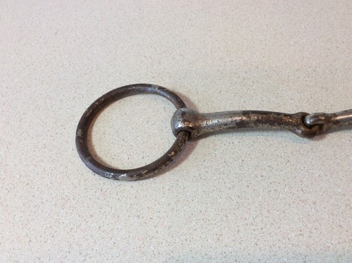 Antique/Vintage Iron Horse Harness Bit Antique Bit Bridle Old